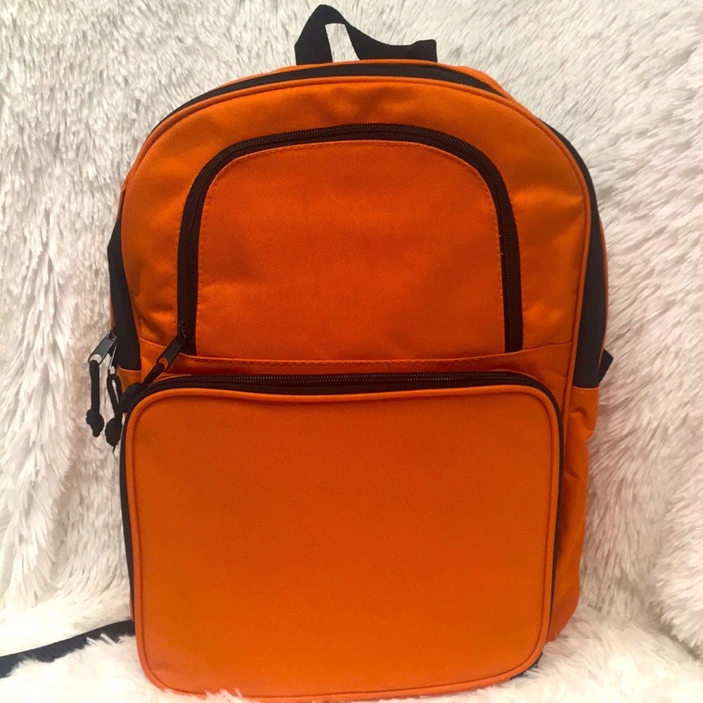 Burnt Ginger Orange Hiking Travel Airline Compliant Backpack